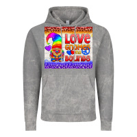 Cloud Rock LGBTQ+ Love Gnomes No Bounds Tumbler Vintage Hoodie - BundleAndBundleShop