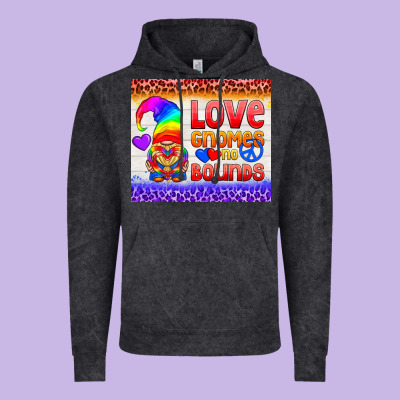 Lgbtq+ Love Gnomes No Bounds Tumbler Vintage Hoodie Designed By Bundleandbundleshop