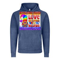 Vintage Denim LGBTQ+ Love Gnomes No Bounds Tumbler Vintage Hoodie - BundleAndBundleShop