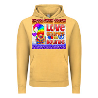Vintage Mustard LGBTQ+ Love Gnomes No Bounds Tumbler Vintage Hoodie - BundleAndBundleShop