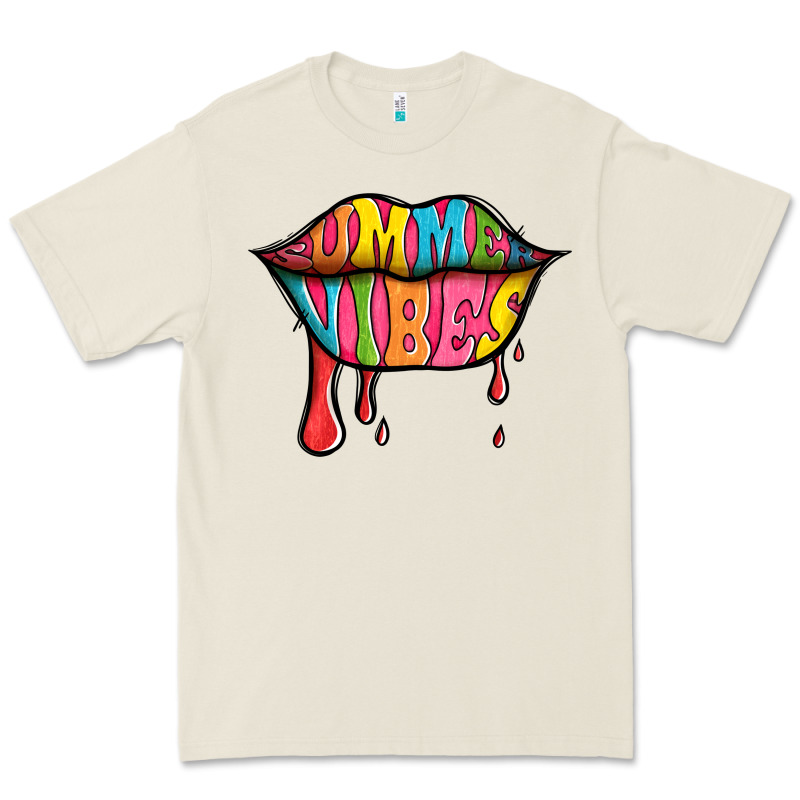 Summer Vibes Lips Premium Tee by Jasminsmagicworld | Teevron
