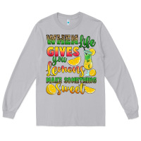 Moon Dust when life gives you lemons make something Long Sleeve Tee - RanaPortraitStore