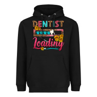 Black Dentist Loading With Coffee Mug Heavyweight Hoodie - FaDigitalArtStudio