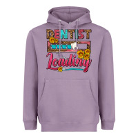 Lavender Dentist Loading With Coffee Mug Heavyweight Hoodie - FaDigitalArtStudio