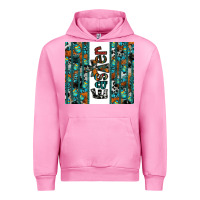 Fuchsia Pink easter Urban Hoodie - CowhideDigitalArt