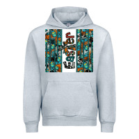 Heather Grey easter Urban Hoodie - CowhideDigitalArt