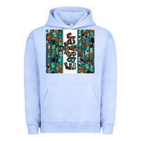 Pigment Grape Ice easter Urban Hoodie - CowhideDigitalArt