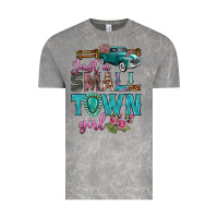 Cloud Rock Just A Small Town Girl With Truck Vintage Tee - BundleAndBundleShop