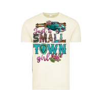 Vintage Arctic Just A Small Town Girl With Truck Vintage Tee - BundleAndBundleShop