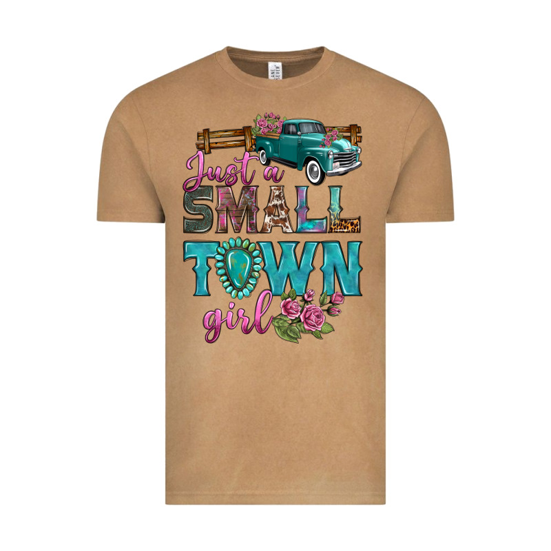 Just A Small Town Girl With Truck Vintage Tee by BundleAndBundleShop | Teevron