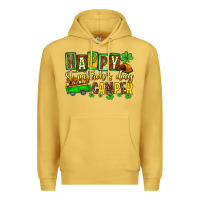 Antique Gold St. Patrick's Happy St. Patrick's Day camper Premium Hoodie - OliviaCreatesArt