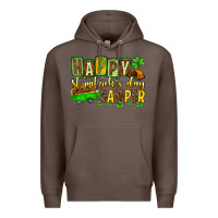 Coffee St. Patrick's Happy St. Patrick's Day camper Premium Hoodie - OliviaCreatesArt