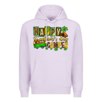 Lilac St. Patrick's Happy St. Patrick's Day camper Premium Hoodie - OliviaCreatesArt
