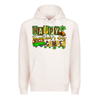 Pale Pink St. Patrick's Happy St. Patrick's Day camper Premium Hoodie - OliviaCreatesArt