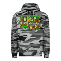 Slate Camo St. Patrick's Happy St. Patrick's Day camper Premium Hoodie - OliviaCreatesArt