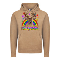 Lgbtq+ Oh Deer I'm Queer Vintage Hoodie | Teevron
