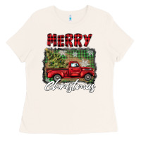 Bone merry christmas truck Ladies Tee - BarkalooDesign