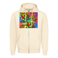 Sandshell autism puzzle piece Zipper Hoodie - CowGirlArtShop