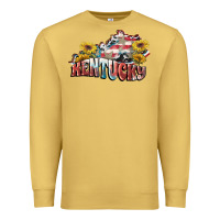 Antique Gold kentucky 4th of july Premium Sweatshirt - FaDigitalArtStudio