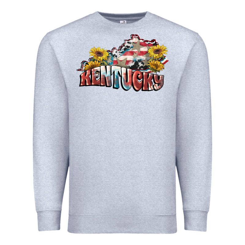 Kentucky 4th Of July Premium Sweatshirt by FaDigitalArtStudio | Teevron