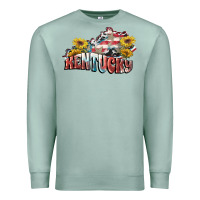 Seafoam kentucky 4th of july Premium Sweatshirt - FaDigitalArtStudio