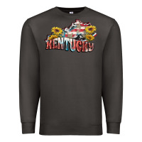 Smoke kentucky 4th of july Premium Sweatshirt - FaDigitalArtStudio