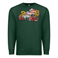 Sports Green kentucky 4th of july Premium Sweatshirt - FaDigitalArtStudio