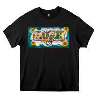 Black western love nurse license plate template Heavy Core Tee - BarkalooDesign