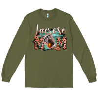 Army Green Lacrose Mom Long Sleeve Tee - Bettercallsaul