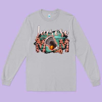 Lacrose Mom Long Sleeve Tee Designed By Bettercallsaul