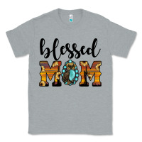Heather Grey blessed mom Classic Tee - JahusDesignShop