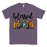 Lavender blessed mom Classic Tee - JahusDesignShop