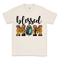 Natural blessed mom Classic Tee - JahusDesignShop