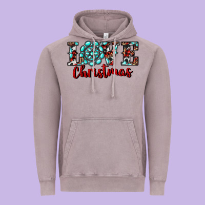 Christmas Gemstone Love Vintage Hoodie Designed By Ranaportraitstore