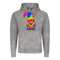Cloud Rock LGBTQ+ Pride Gnome With Heart Balloon Vintage Hoodie - BundleAndBundleShop
