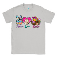 Moon Dust Peace Love Easter Classic Tee - BundleAndBundleShop