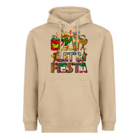 Mushroom Let's Fiesta Mexico Coffee Cups With Cactus Heavyweight Hoodie - FaDigitalArtStudio