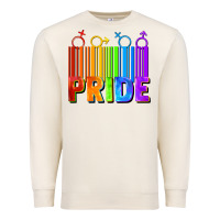 Sandshell Pride Barcode Premium Sweatshirt - FaDigitalArtStudio