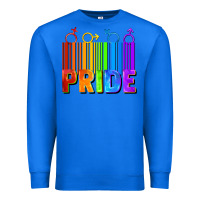 True Royal Pride Barcode Premium Sweatshirt - FaDigitalArtStudio