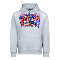 Heather Grey boom bitch get out the way Urban Hoodie - CowhideDigitalArt