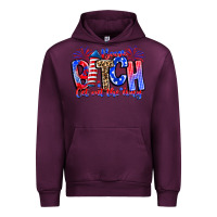 Mauve Wine boom bitch get out the way Urban Hoodie - CowhideDigitalArt