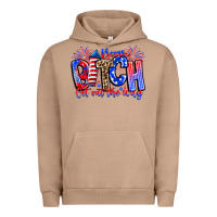 Pigment Burro boom bitch get out the way Urban Hoodie - CowhideDigitalArt
