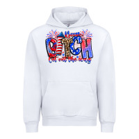 White boom bitch get out the way Urban Hoodie - CowhideDigitalArt