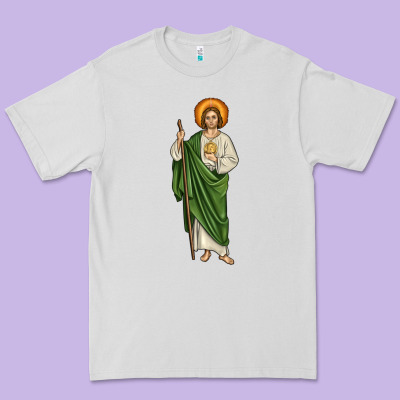 San Judas Premium Tee Designed By Jahusdesignshop
