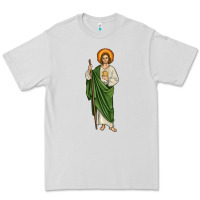 Dove Grey san judas Premium Tee - JahusDesignShop