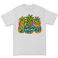 Dove Grey hello summer pineapple Premium Tee - Jasminsmagicworld