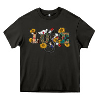 Asphalt western love nurse Heavy Core Tee - BarkalooDesign