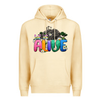 Pina Colada Easter Day He is alive Premium Hoodie - OliviaCreatesArt