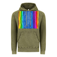 Vintage Olive LGBTQ+ Pride American Flag Tumbler Vintage Hoodie - BundleAndBundleShop