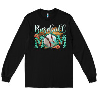 Black Baseboll Mom Long Sleeve Tee - Bettercallsaul